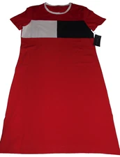 ~NWT Women's TOMMY HILIGER Short Sleeve Dress! Size S Super Cute FS:)~