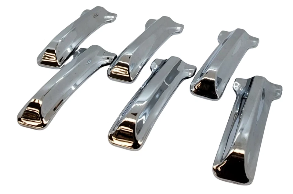 1955 道奇定制 Coronet 左球杆侧格栅栏镀铬帽 1599520 NOS。 — 第 2/4 张图片