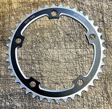 BLACK Single Speed Chainring 40T / 130 BCD 5-Bolt AluminumRoad / MTB - * NEW *