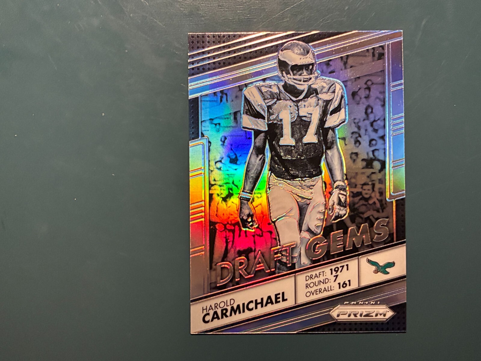 2016 Panini Prizm - Draft Gems Harold Carmichael #5 Silver Prizm