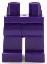 Lego New Dark Purple Minifigure Hips Legs Plain Figure Piece