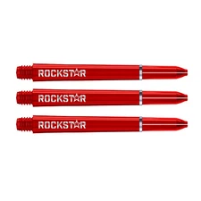 1 New Set Winmau Rockstar Medium Nylon Dart Shafts – Ships w/ Tracking - Red