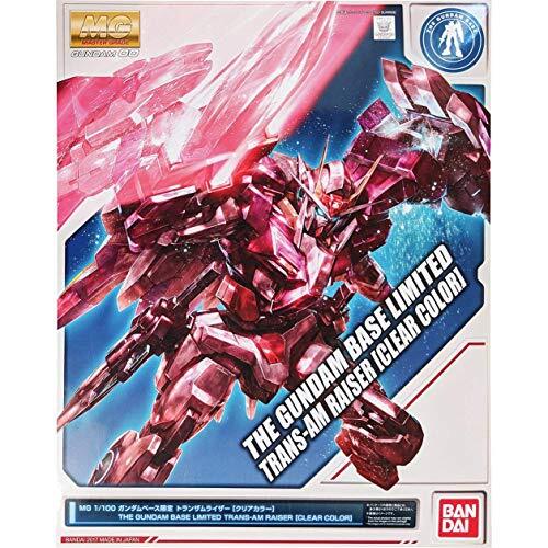 MG ガンダム　MBF-P02KAI &GN-0000+GNR-010 Bandai MG 1/100 GN - 0000 + GNR - 010 TRANS-AM RAISER Clear