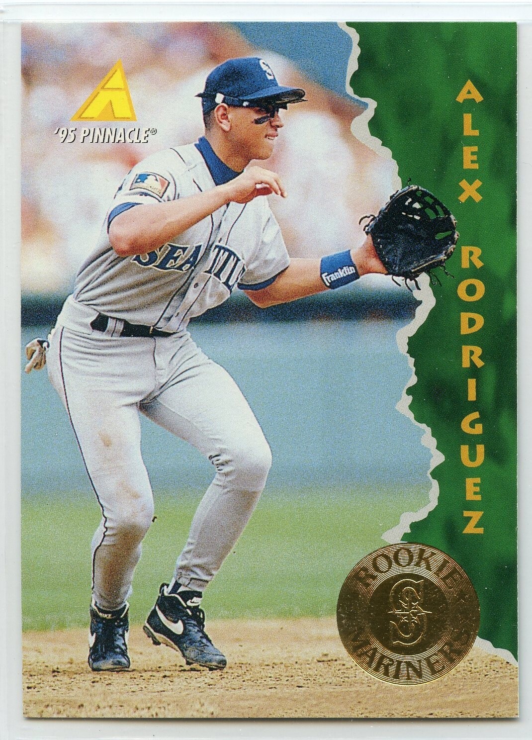 1995 Pinnacle Baseball - #132 - Alex Rodriguez - Seattle Mariners