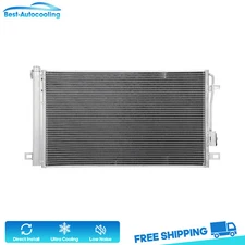 For 2009-2017 Chevrolet Traverse 2007-16 GMC Acadia Aluminum A/C 3649 Condenser
