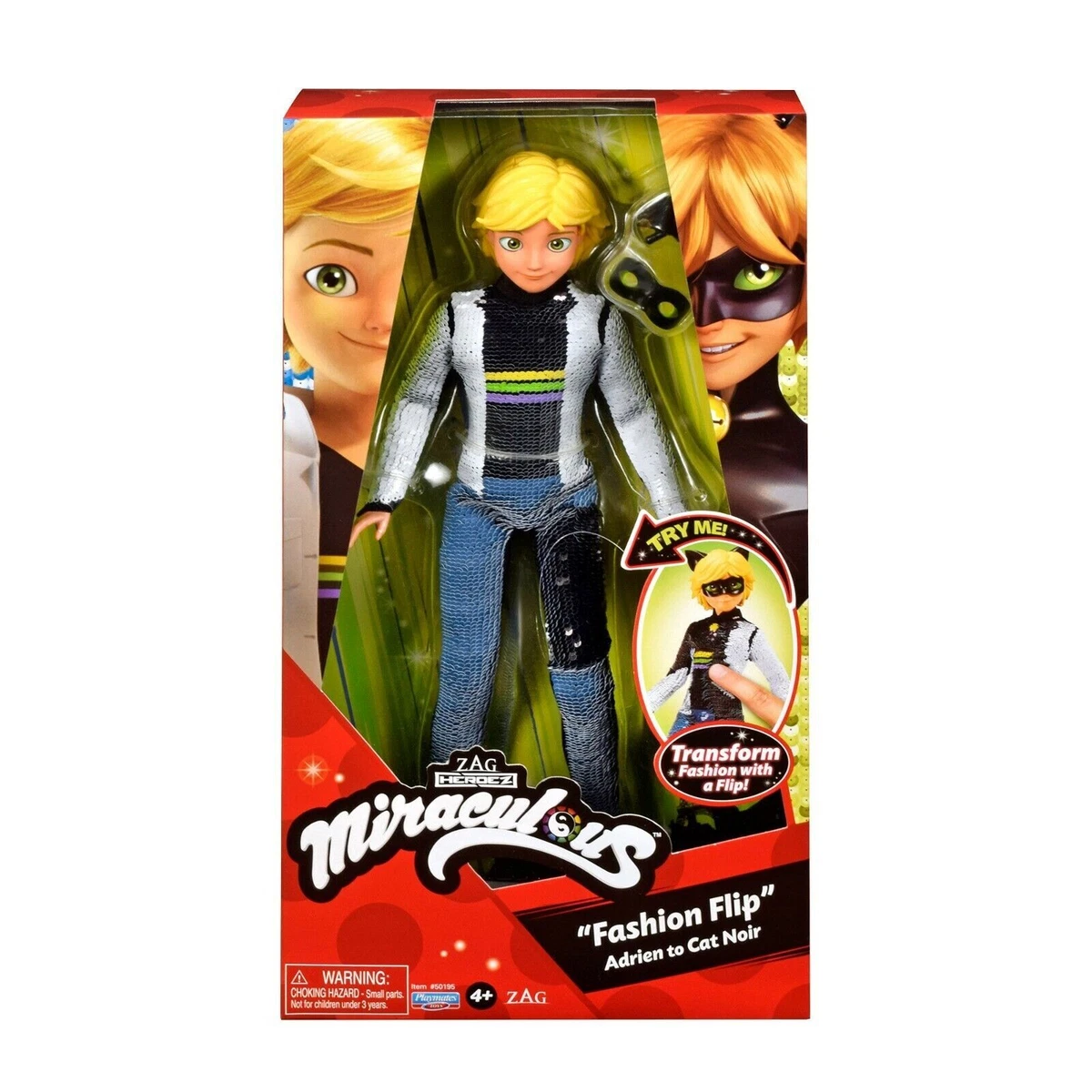 Animation: Miraculous Ladybug - Cat Noir Fashion Doll