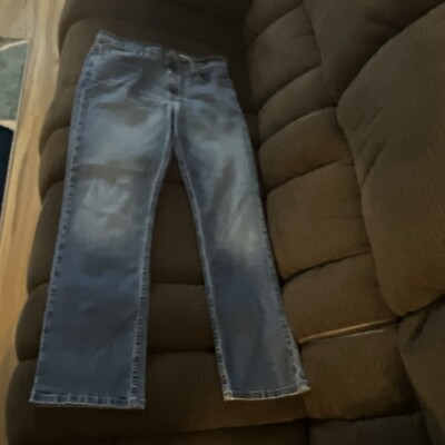 George Men's Size 32x30 Zip Up Five Pocket Bootcut Jeans