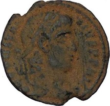 CONSTANTIUS II Constantine the Great son Ancient   Roman Coin Standard  i45905