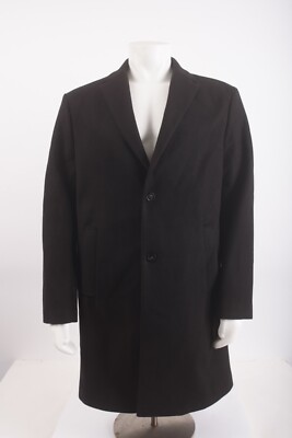 Zara Mens 4 Way Stretch Coat Jacket Black XL Polyester 5070/770 