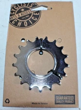 Bicycle Cassette Cog 1/2x1/8" 17t Silver Nickel SS Fixie Track Cog Fixie Single