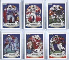 1990 Fleer Update Ray Agnew Rookie Card #U-4 🏈New England Patriots🏈