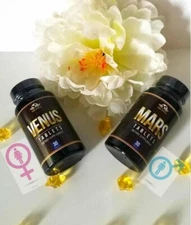 Venus 30 Capsules + Mars 30 Capsules Fast Shipping 