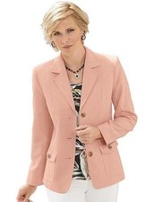 Freemans Classic Tailored Jacket Apricot Size 16 Uk Rrp £65 Cs7 Aa 02