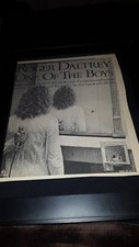 Roger Daltrey One Of The Boys Rare Original Promo Poster Ad Framed!