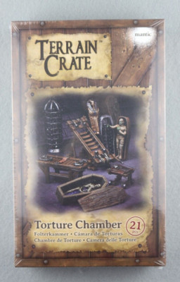 Terrain Crate Mantic Torture Chamber NEW SEALED 21 Pieces RPG Miniatures MGTC107
