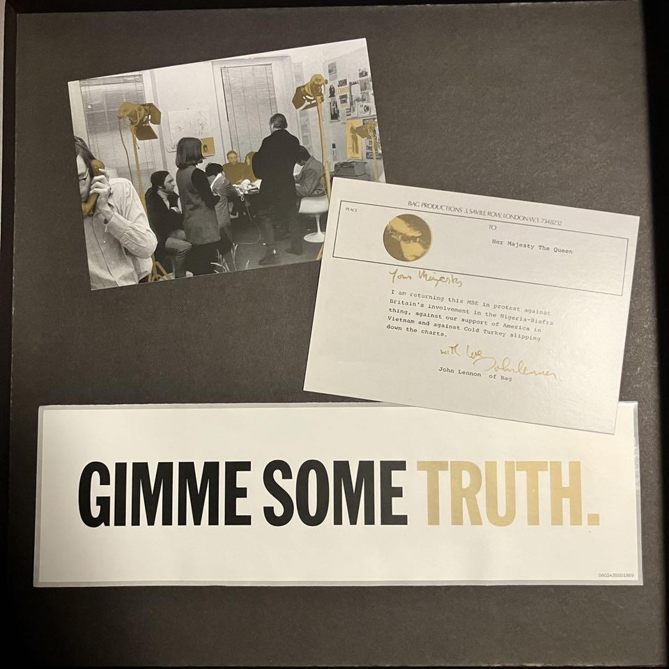 John Lennon Gimme Some Truth Japanese Edition 4 Disc Set eBay