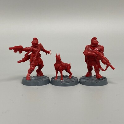 X 3 ELUCIDIAN STARSTRIDERS KILL TEAM MODELLE WARHAMMER 40.000 VOIDSMAN AXIMILLION