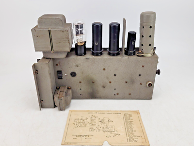 Vintage Victor 40B Vacuum Tube Amplifier AMP 6L6 RCA | eBay