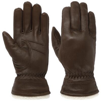 HESTRA Buvika Deerskin Handschuhe Fingerhandschuhe Lederhandschuhe
