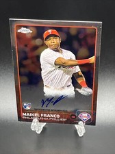 2015 Topps Chrome Maikel Franco Rookie Autograph Card #AR-MFO RC AUTO