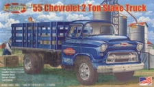 Atlantis 1955 Chevrolet 2-Ton Stake Truck - Plastic Model Truck Kit - 1/48