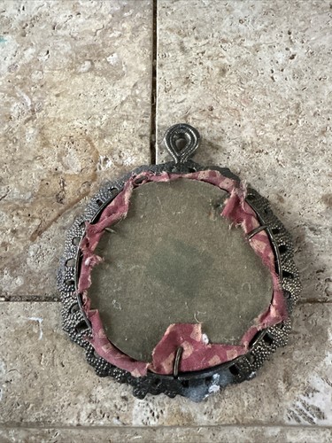Targa da parete vintage ottone Gemelli zodiaco diametro 4 1/4 astrologia art deco - Foto 2 di 4