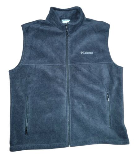 VTG Columbia Men's Fleeced Sweater Vest Outerwear… - image 1