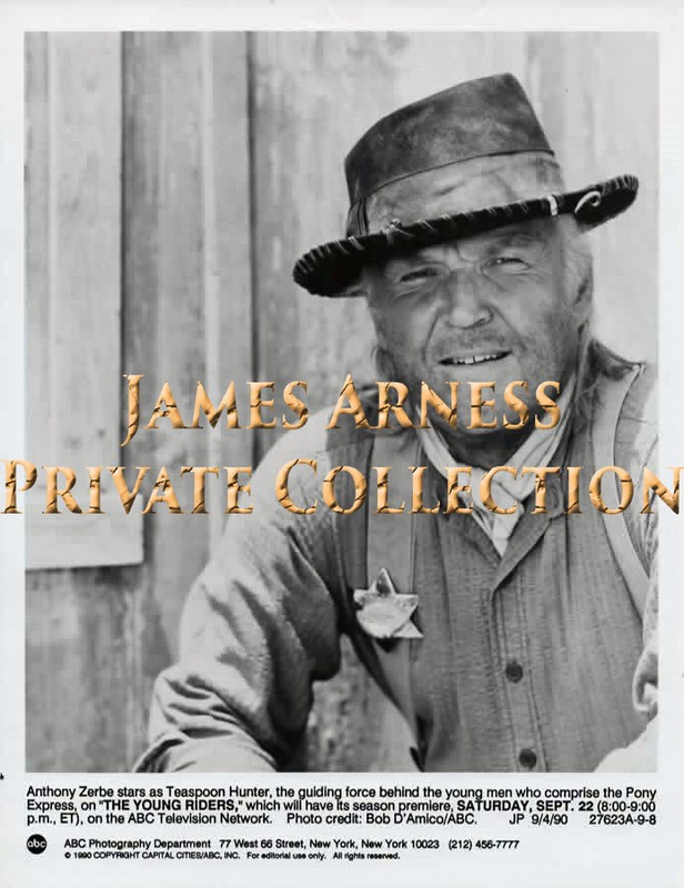 James Arness Gunsmoke Marshal Dillon The Young Riders  Photo # 2