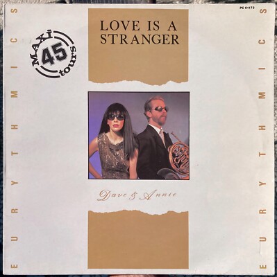 Maxi 45t Eurythmics - Love Is A Stranger - 12'' - 1982