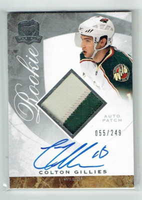 08-09 UD Upper Deck The Cup  Colton Gillies  /249  Rookie  Patch  Auto