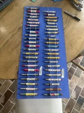 Lot Of 47 Local Advertising Bullet Pencils All Mason Tazewell Logan Co. IL