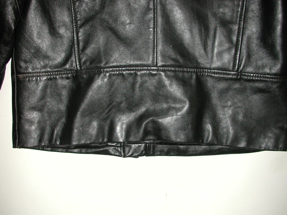 Men's Black Leather SAN DIEGO LEATHER FACTORY Motorcycle Men's Black Leather SAN DIEGO LEATHER FACTORY Motorcycle