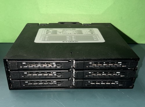ICY DOCK Full Metal 6 x 2.5" SATA HDD & SSD Mobile Rack - MB996SP-6SB