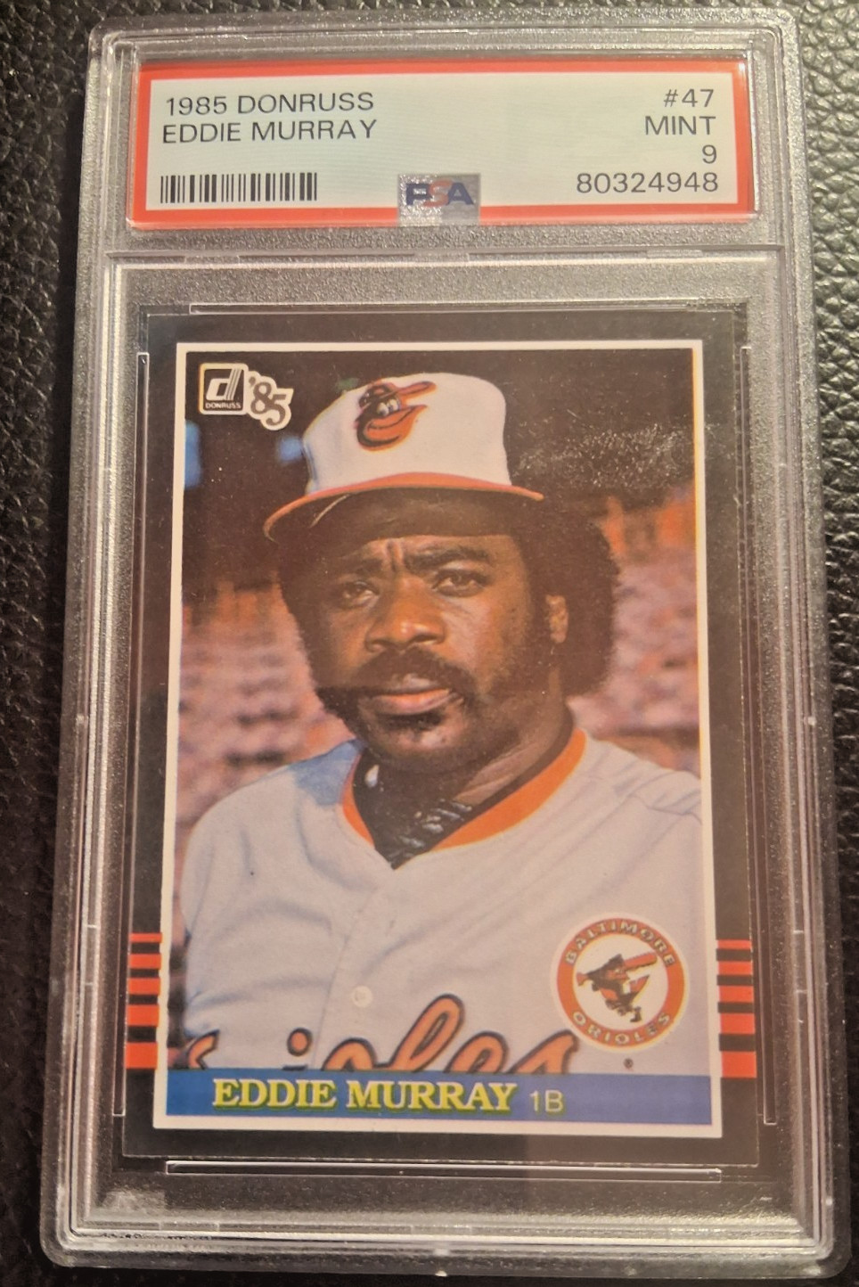 1985 Donruss Eddie Murray  #47 PSA 9-MT