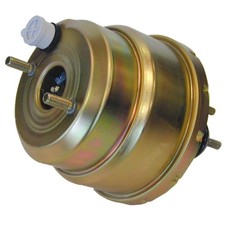 7 Dual Diaphragm Power Brake Booster Gold Zinc Universal Hot Rod Universal