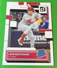 2022 Donruss Baseball Card #68 Lars Nootbaar RC St. Louis Cardinals