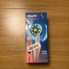 Oral-B Pro 1000 3D CrossAction Rechargeable Electric Toothbrush Pink
