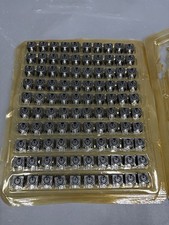 Lot of 100 PCS Mini-DIN 8-Pin Female Panel Mount Connectors  PCB Mount  NEW
