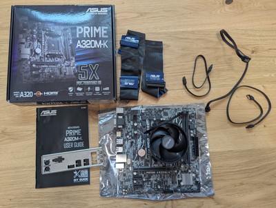 Mainboard Bundle Asus Prime A320M-K mit AMD Ryzen 5 5600 XT