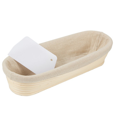 Anphsin 13 Banneton Bread Proofing Basket - Sourdough Basket Loaf Brotform Oval