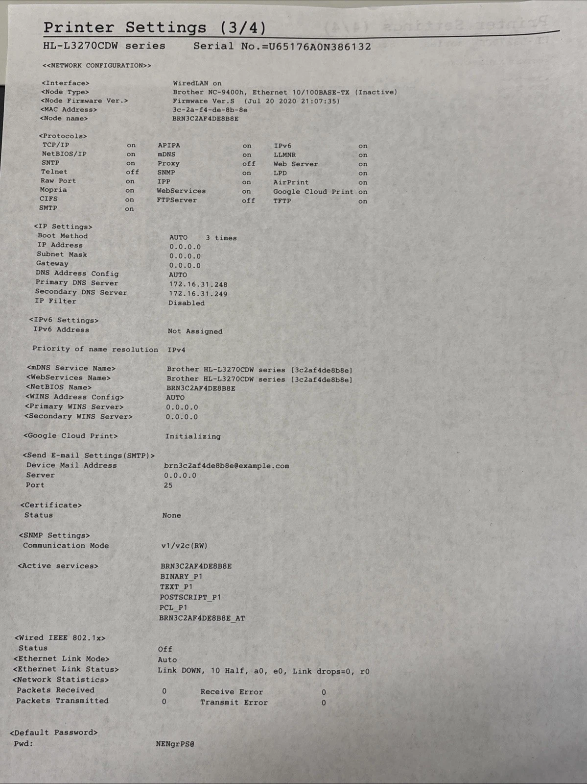 Brother HL-L3270CDW Wireless Color Laser Printer Duplex Ethernet 900 Pages - product detail image 11
