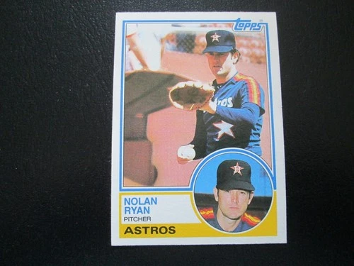 NOLAN RYAN 1983 TOPPS BASEBALL CARD # 360 NMMT
