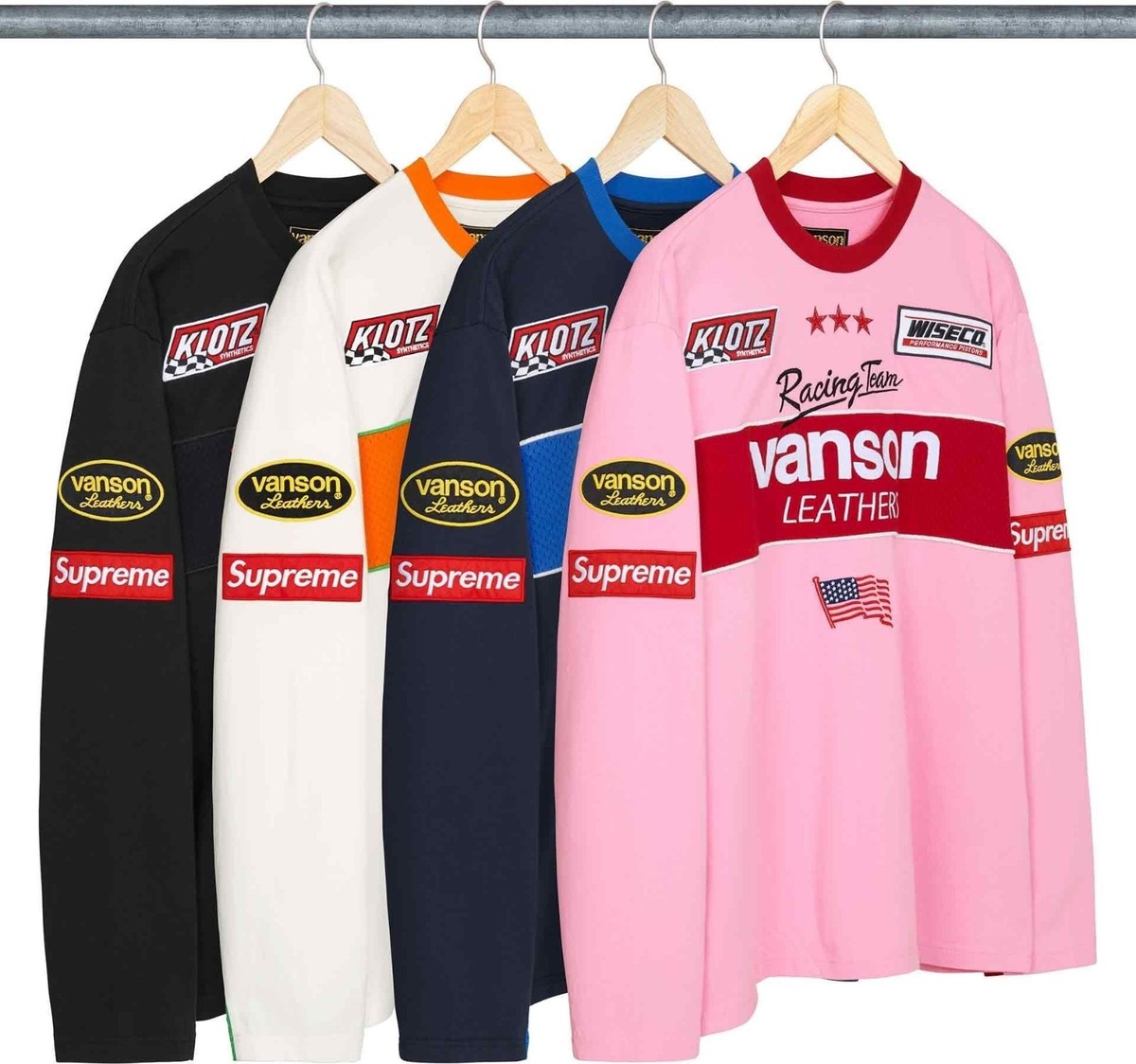 26ss Supreme×Vanson Leathers®️ Supreme x Vanson Leathers L/S Top 4colors 26SS | eBay