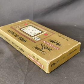 Boxed Nintendo Game & Watch Parachute PR-21 Retro Handheld Junk Burned LCD Japan