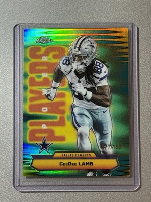 CeeDee Lamb Dallas Cowboys Topps Chrome Football NFL 2025 POWER PLAYERS /199
