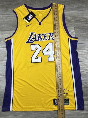 Nike Men's Kobe Bryant LA Lakers Black Mamba #24 NBA Swingman