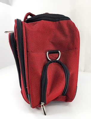 Samsonite Versatility Carry On Shoulder Bag Red 17x12x8” Overnight
