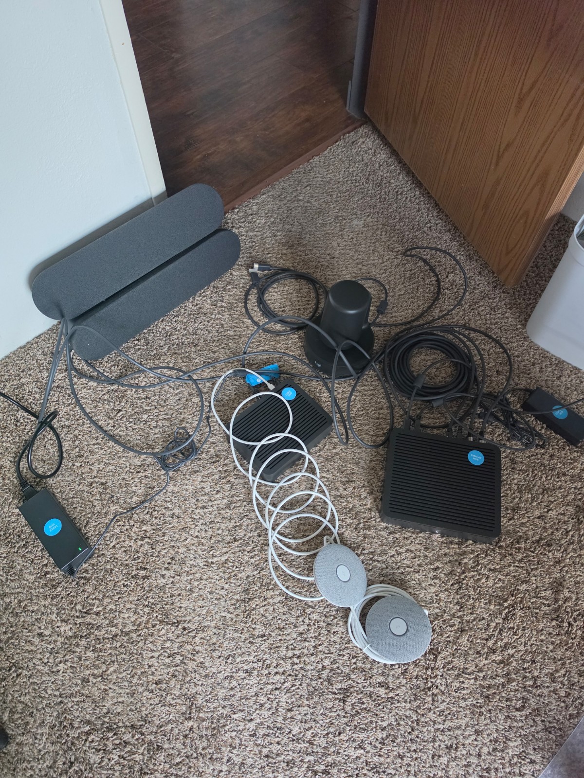 Logitech Rally Plus Video Conference System 2 Mic pods - New & Unused