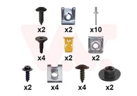 Montagesatz StoßFäNger Van Wezel 1604793 FüR Fiat 500 312AG1A 312AXG1A 312 AXG11