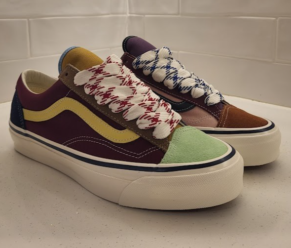 Vans OTW LX Old Skool 36 Color Block Multi Womens Size 7 luxury